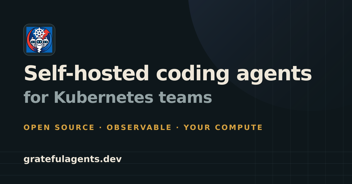 Self-Hosted Coding Agents for Kubernetes